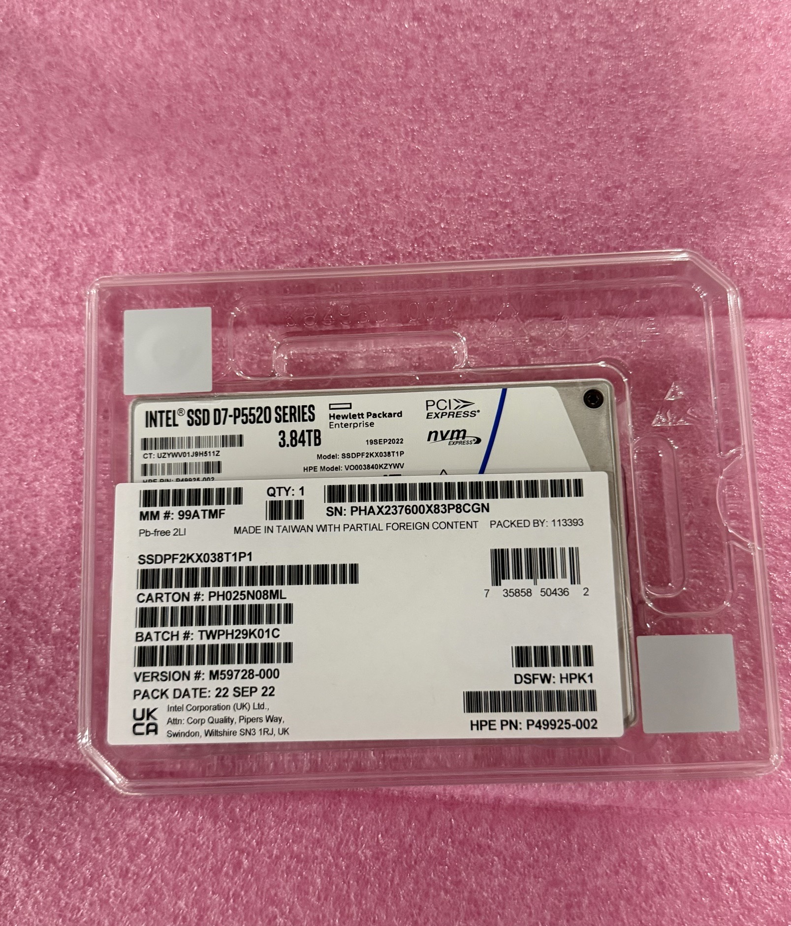 Solidigm D7-P5520